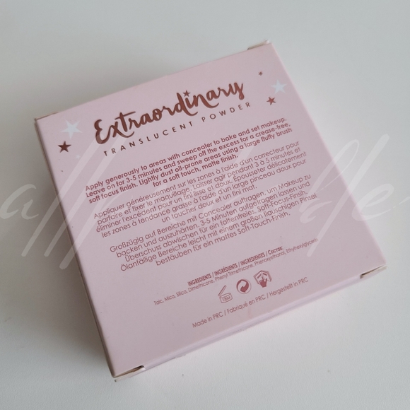 ❗️RETIRED❗️ Ciate Extraordinary Translucent Powder - Picture 3 of 3